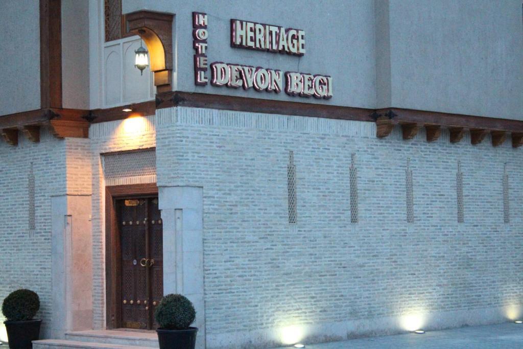 Devon Begi Heritage Hotel Buchara Exteriör bild